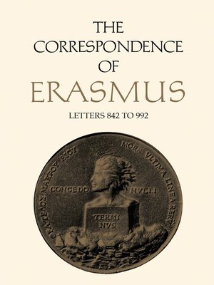 cover image of The Correspondence of Erasmus